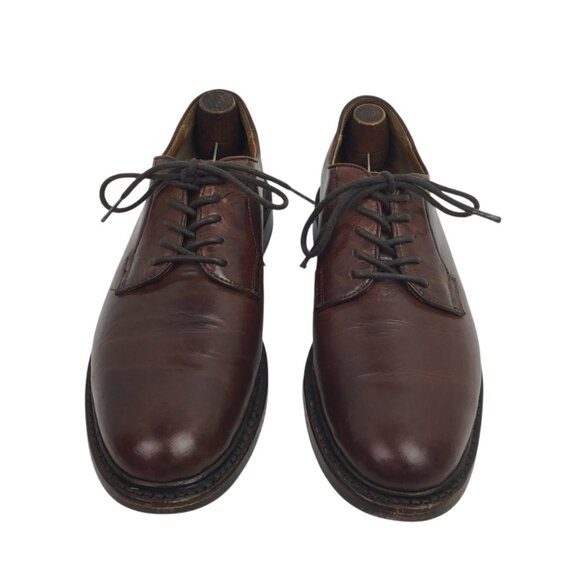 FRYE James Oxford Leather Lace Up Dress Shoe Russet Brown Mens 8D main image 5